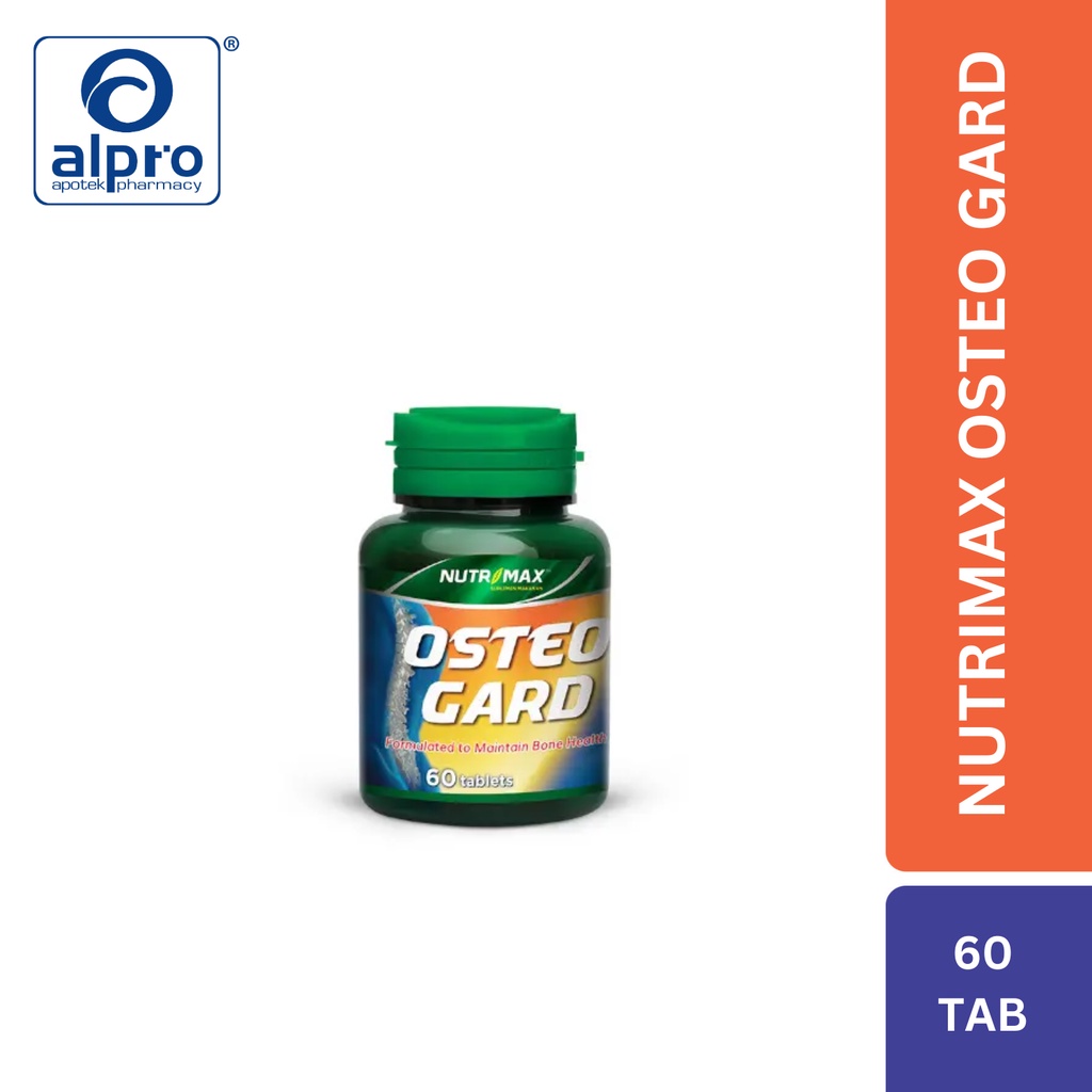 Nutrimax Osteo Gard 60 Tablet – Suplemen Kesehatan Tulang & Gigi