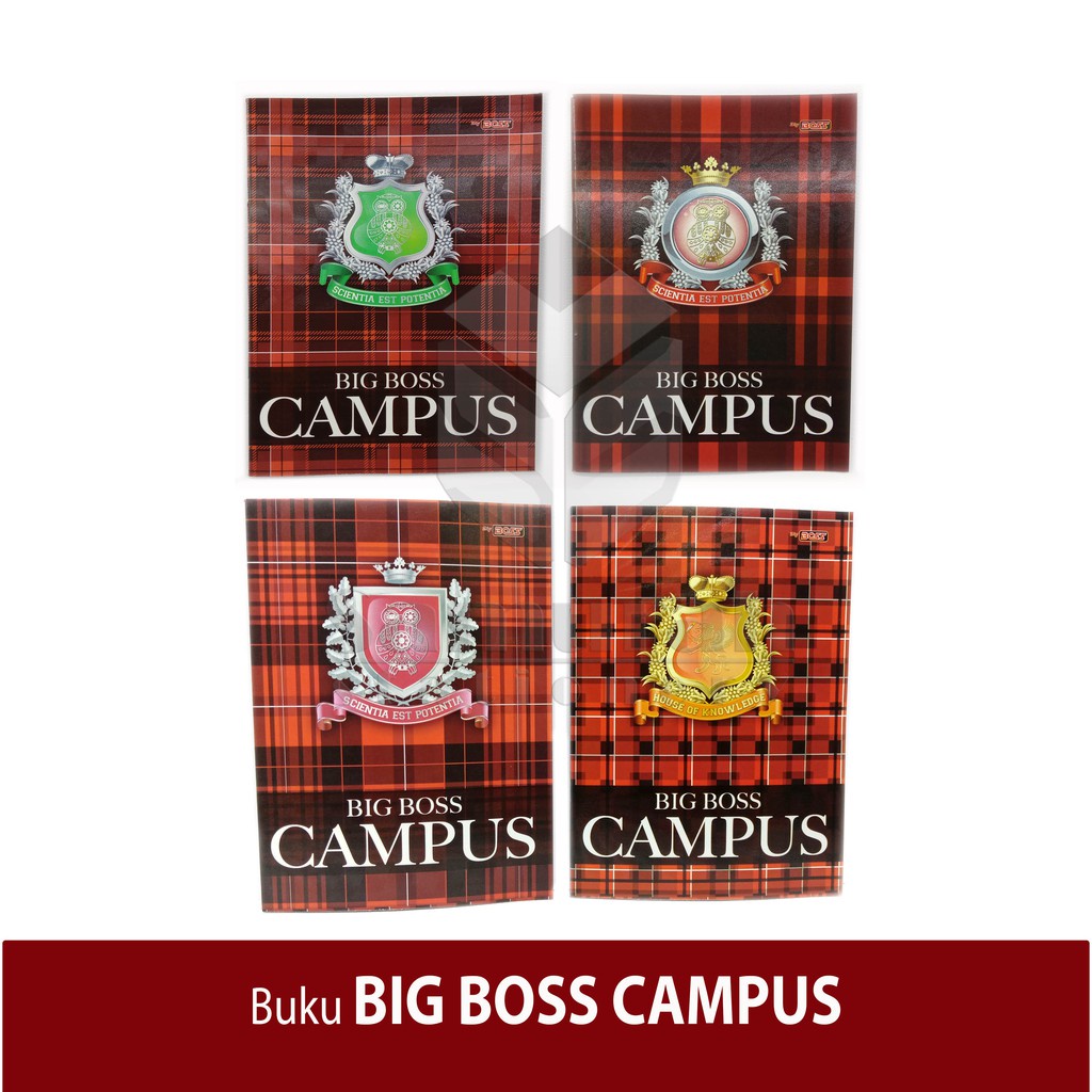 

IK! Buku Tulis Sidu B Boss Campus Isi 36 Lembar / Bboss Campuss 36 Lbr / Buku Ukuran Boxy B5 36