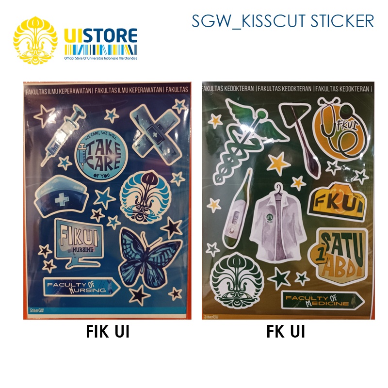 

IK! Kisscut Sticker Fakultas UI (SGW) Official Merchandise of Universitas Indonesia