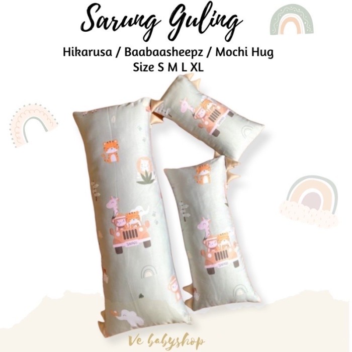 Sarung Guling Hikarusa Baabaasheep Mochi Hug Tencel Organic #Gratisongkir