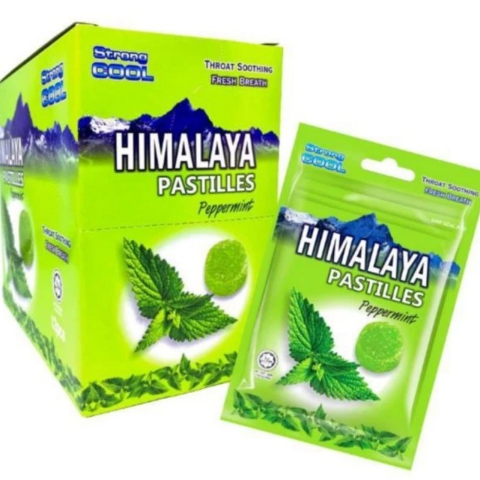 

Terbaru Permen Himalaya Pastiles 1 Box/Himalaya Pastiles Peppermint Candy Ready