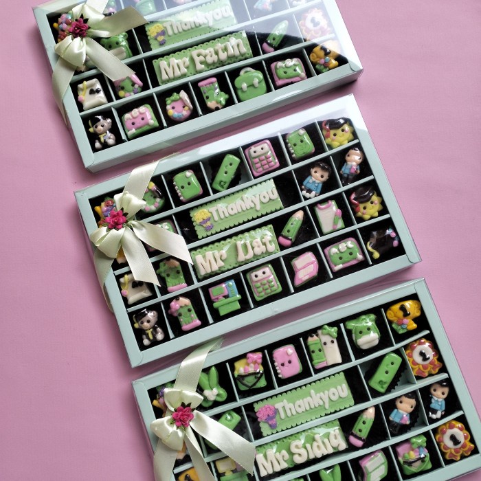 

Terbaru Cokelat Ucapan Thank You Teacher Hari Guru Custom Ready