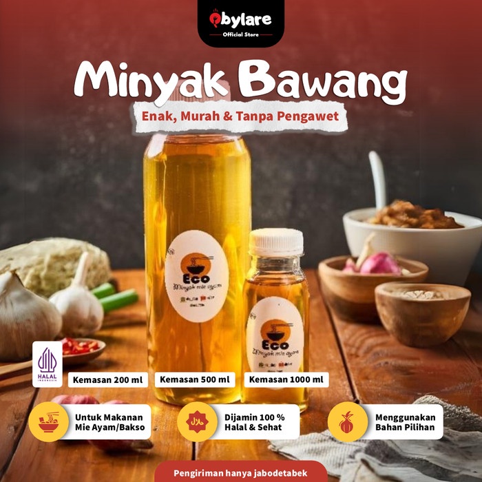 

HJK minyak bawang untuk bumbu mie ayam