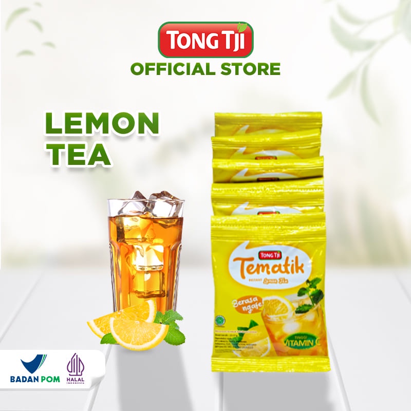 

( PROMO ) Tong Tji Tematik Lemon Tea 10s / renceng BEST SELLER