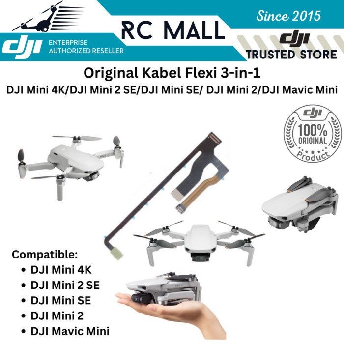 Kabel Flexi Gimbal 3-In-1 Dji Mini 4K Dji Mini 2 Se Dji Mini 2 Dji Mini Se Dji Mavic Mini Drone