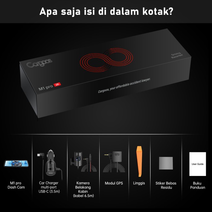 Cargoos M1 Pro Dashcam