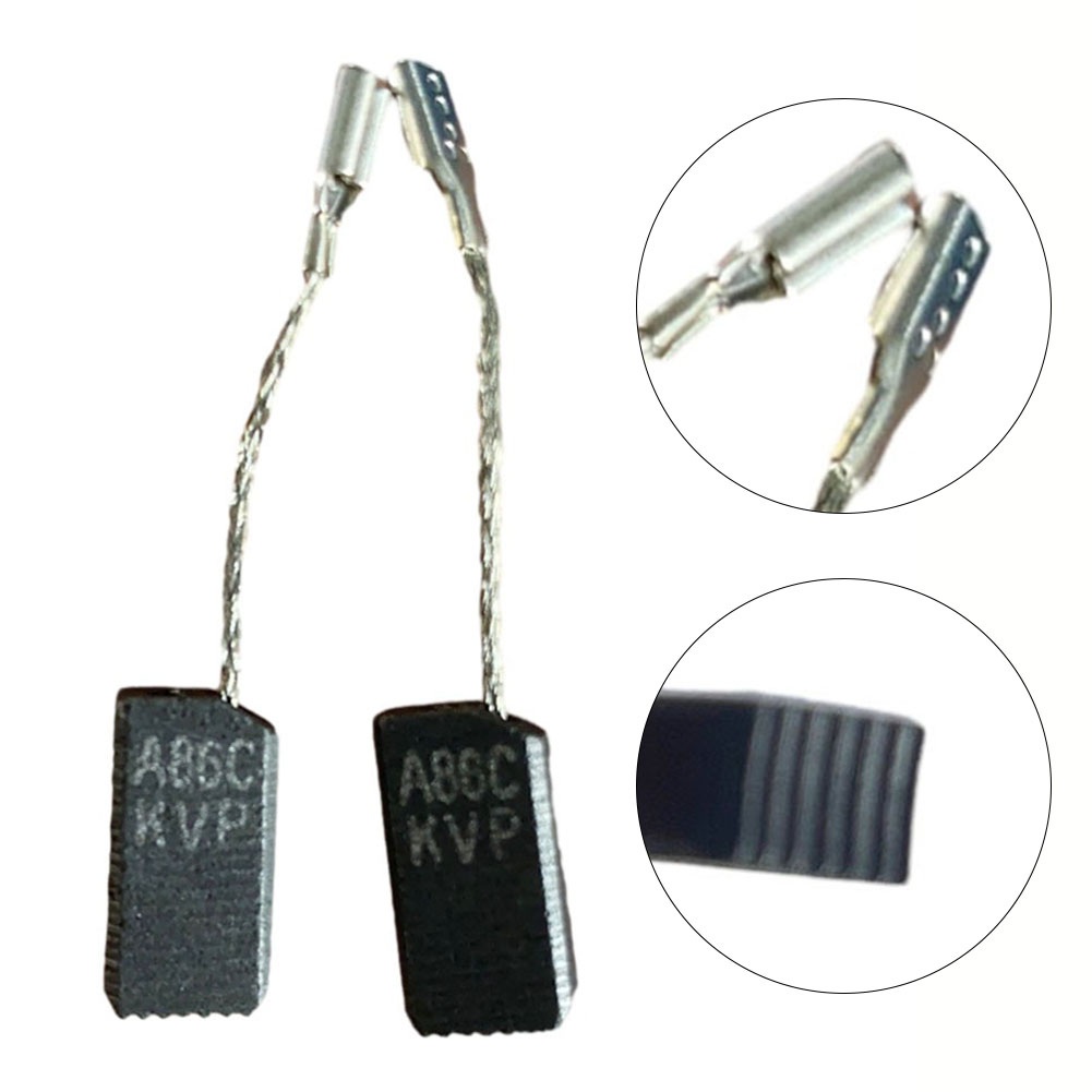 A86C KVP Carbon Brush For Bosch Angle Grinder GWS5-100/6-100/125 1619P07571 Spare Parts For Electric