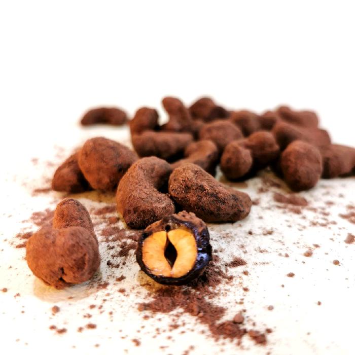 

Cokelat Mente Nyokelat Cashew Kering dalam Coklat Hitam Pak Halal - Cocoa Mete