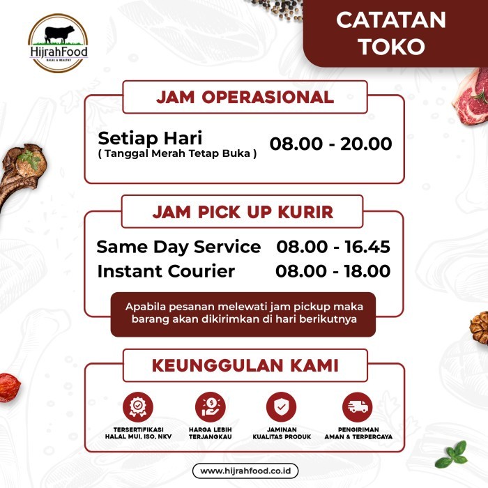 

HJK Parting Sayap Ayam Chicken Wing Potong Premium Chicken Wings