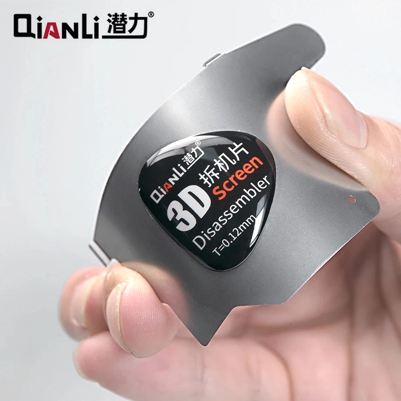 Qianli 3D 0.12MM Stainless Steel Ultra-thin Disassembly Blade Used for Mobile Phone Repair Screen Se