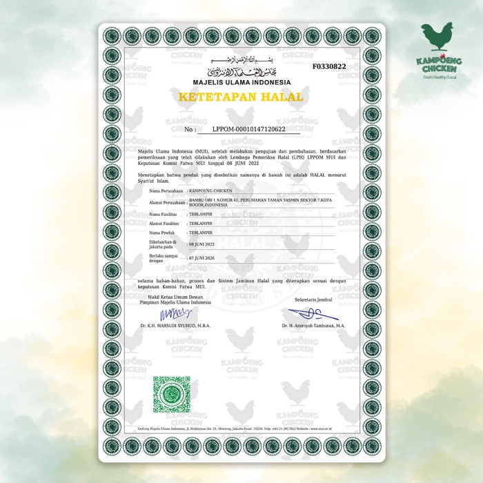 

HJK Ayam Kampung Probiotik Halal Karkas 1 kg