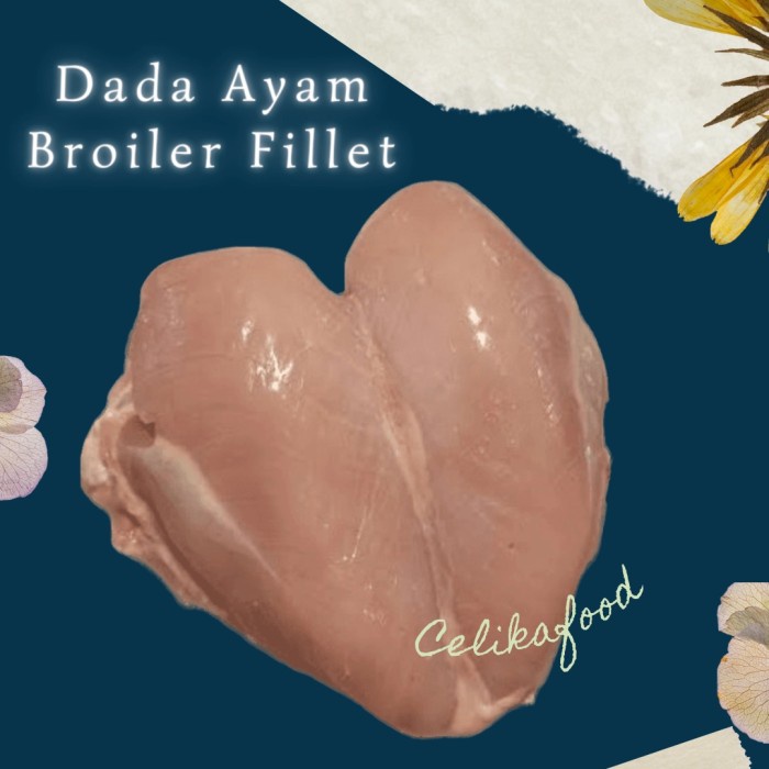 

HJK Dada Ayam Broiler Fillet 500 gr Chicken Filet Fresh