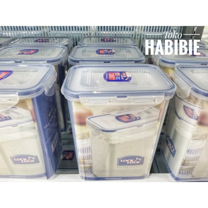 Lock n Lock Tall 1.8 L Liter Food Container Toples Kue Susu Plastik