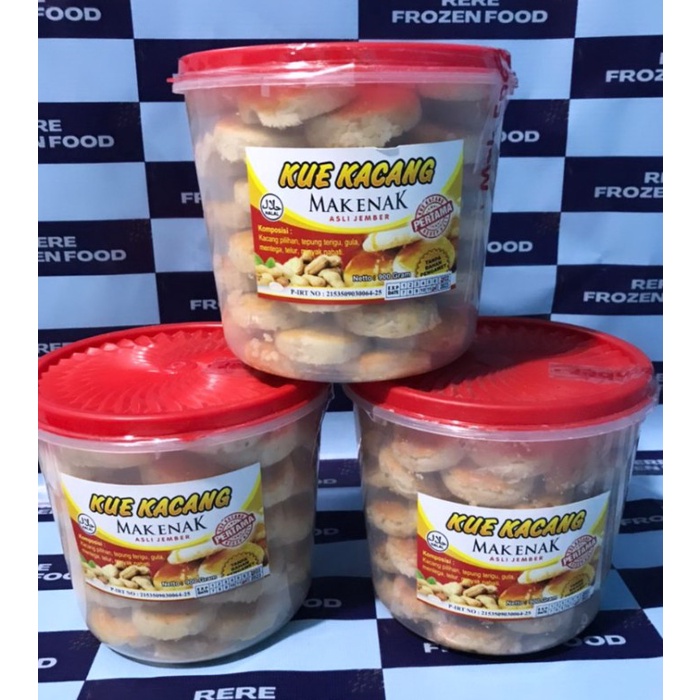 

HJK Kue Kacang Mak Enak Asli Jember