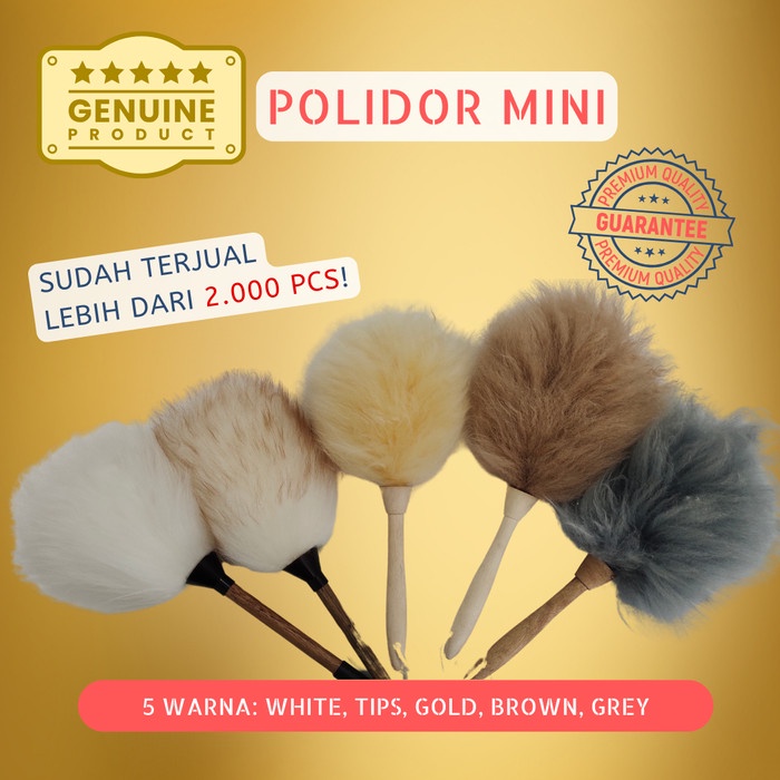POLIDOR WOOL DUSTER MINI KEMOCENG BULU DOMBA AUSTRALIA