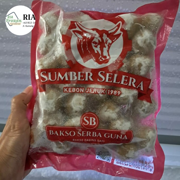 

Sumber Selera Bakso Serba Guna isi 50pcs Frozen Food