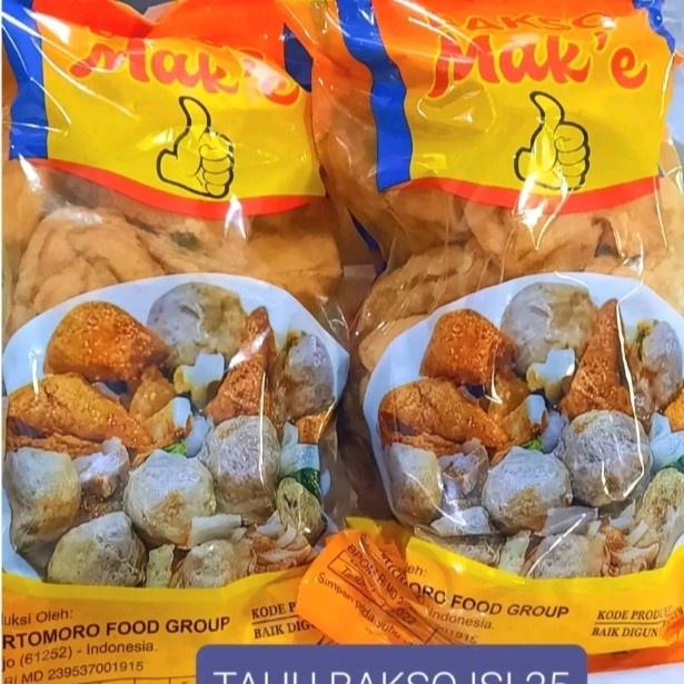 

Mak'e Tahu Bakso Super isi 25pc