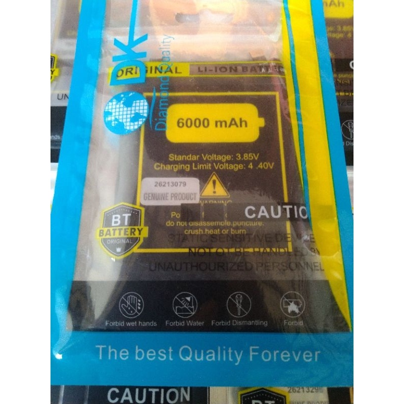 Oppo Blp851 Blp-851 Battery Batre Baterai Oppo A95 A74 4G Double Power 6000Mah 2 Ic Protection