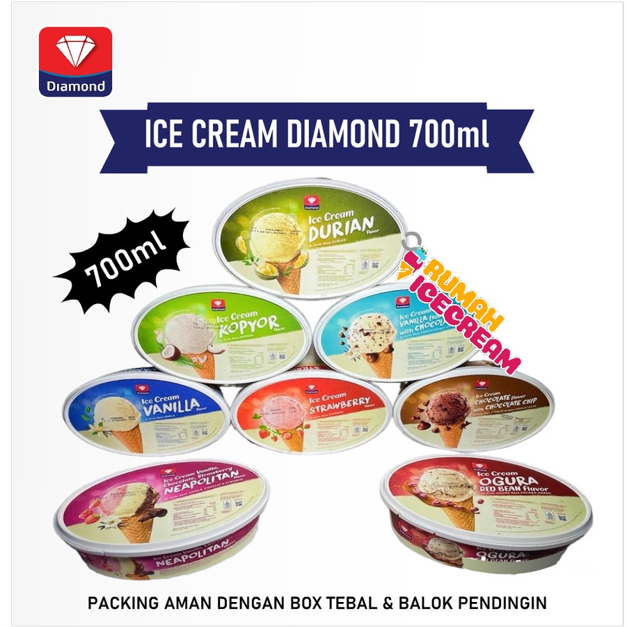 

Ice Cream Diamond 700ml