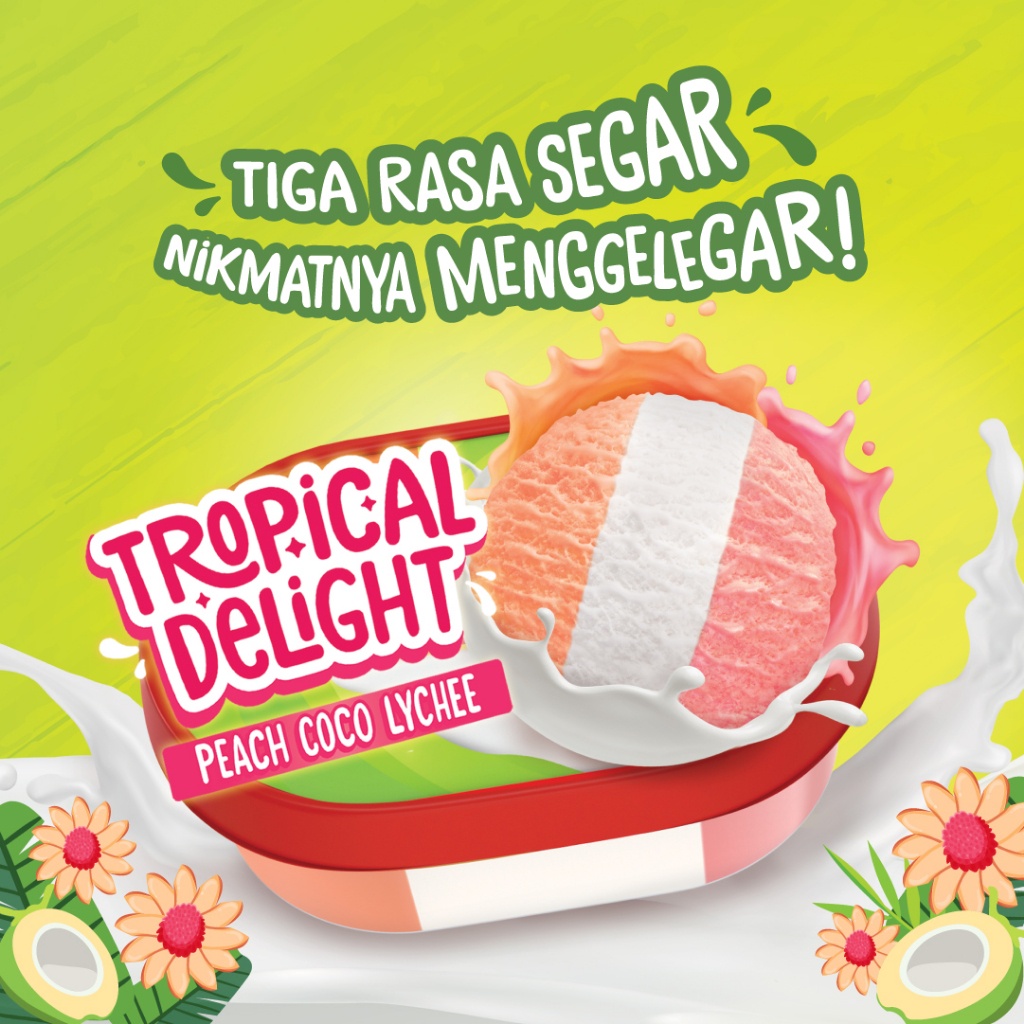 

Wall's Tropical Delight - Es Krim / Ice Cream Wall's