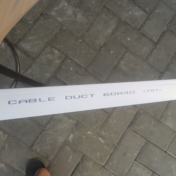 KABEL DUCT 60X40MM / KABEL DAK 60 X 40 MM / WIRING DUCT 60X40MM