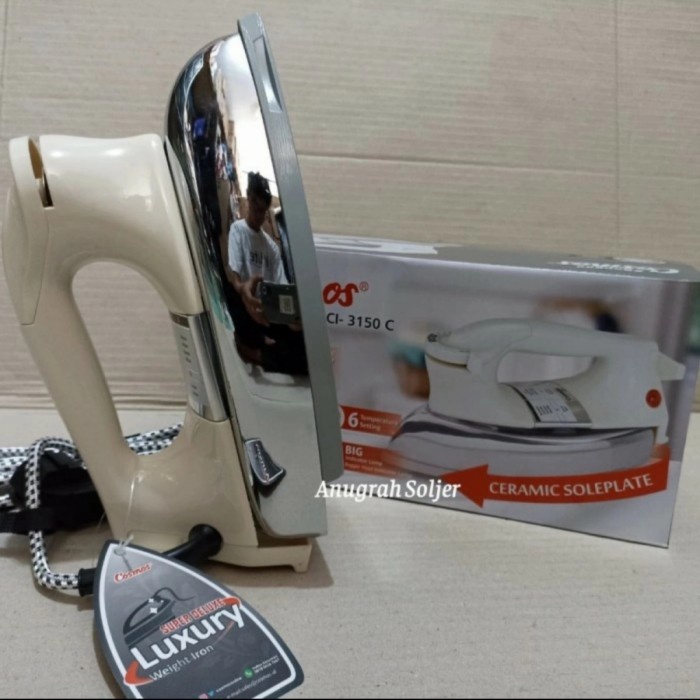 Setrika Cosmos CI-3150 C CI3150 C CI3150C Setrika Berat Weight Iron DiskonJual MurahHarga