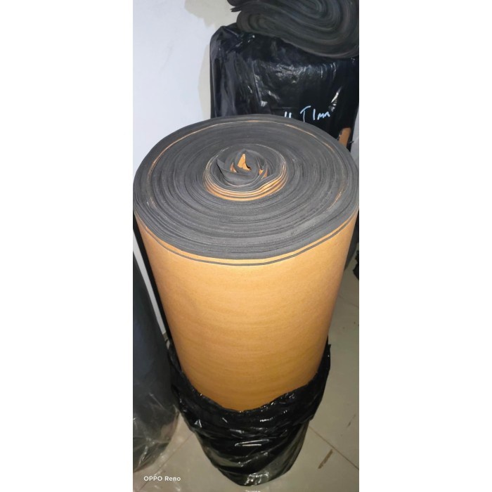 

SALE TERHOTT SPONGE EVA STIKER ADHESIVE LAPIS LEM HITAM TEBAL 2 MM ROLL UTUH READYY