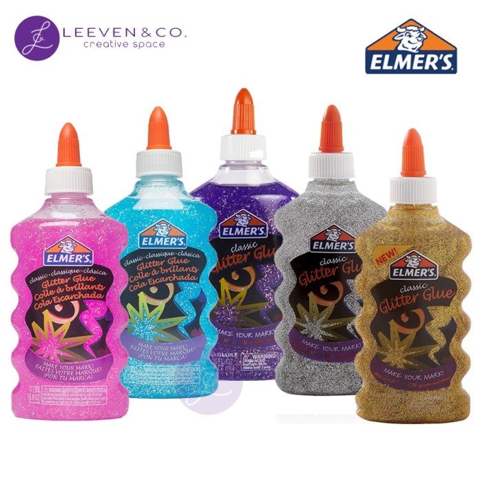 

SALE PROMO ELMER'S GLITTER GLUE 177ML READYY