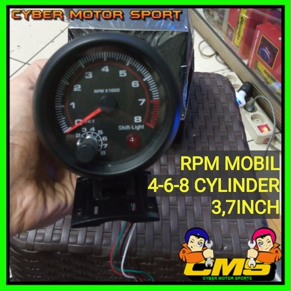 Tachometer RPM mobil universal. Takometer RPM. indikator pengukur RPM