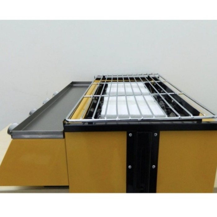 Kompor Panggang 4 Tungku (Sosis,Ayam,Sate,Ikan)Panggangan Gas