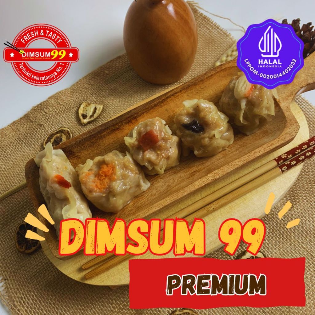 

Best Seller !! Dimsum Ayam Frozen Premium isi 50pcs Toping Mix Gratis Saos Merah & Lada Hitam Halal