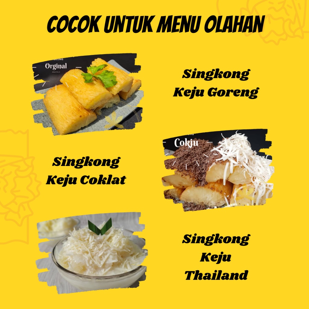

Singkong Keju Argotelo Salatiga Extra Keju Stik Frozen Siap Goreng Oleh Oleh Khas