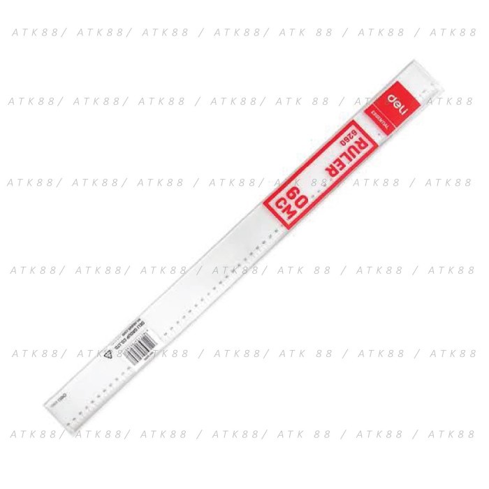 

ATKJaya- Deli E6260 PS Ruler 60cm / Penggaris Deli panjang 60cm