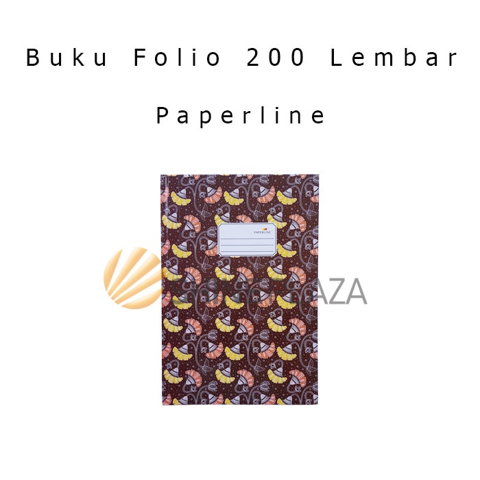 

ATKJaya- Buku Tulis Folio Paperline 200 Lembar - Hardcover Hard Cover Writing Book F4