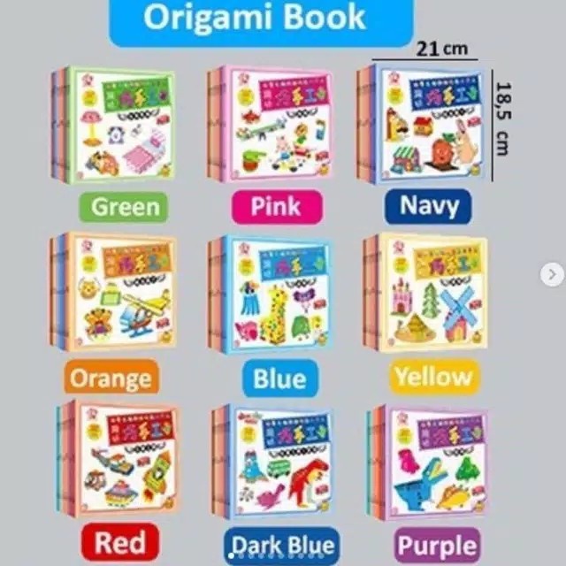 

ATKJaya- Origami book - prakarya anak - activity book - diy origami