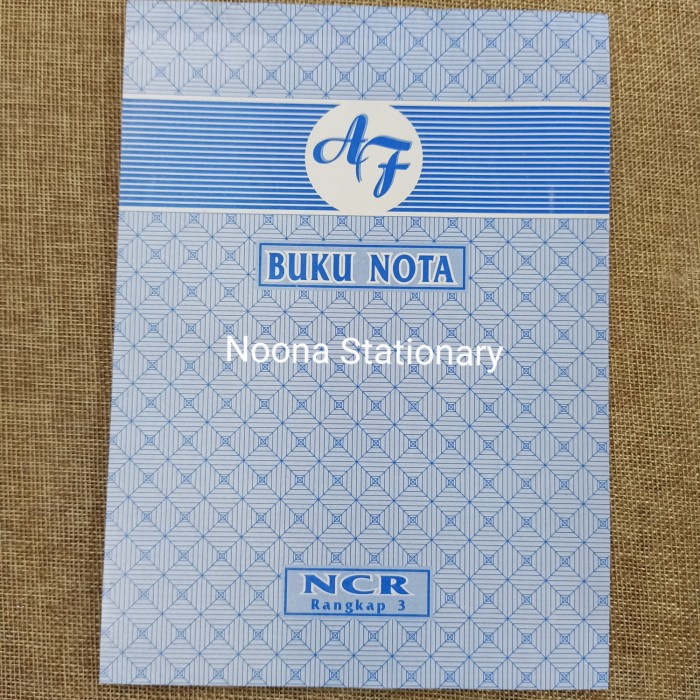 

ATKJaya- Buku Nota Kontan Besar merk AF 3 ply NCR