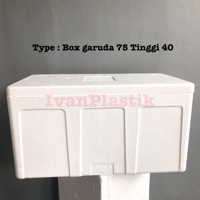 

ATKJaya- BOX STYROFOAM GARUDA 75CM TINGGI 42CM BERAT 1500GR APPROVED GARUDA