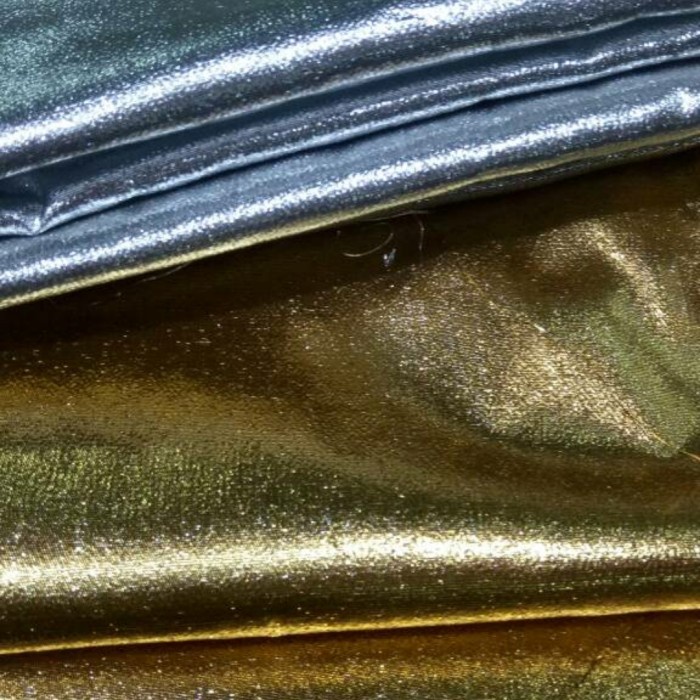 ATKJaya- kain lame emas perak Setengah meteran