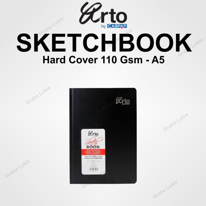 

ATKJaya- Arto Sketch Book A5 - Hard Cover