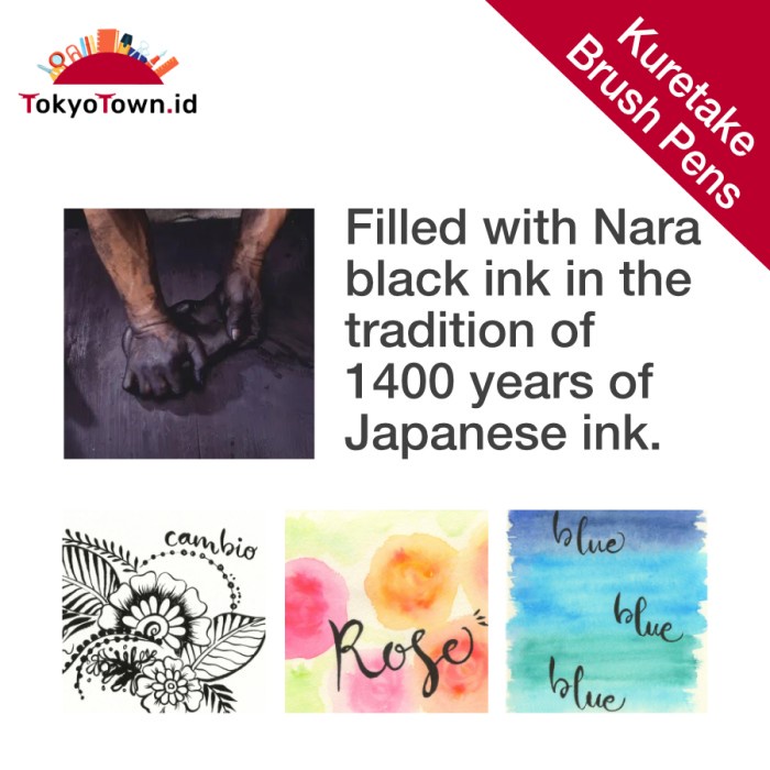 

KURETAKE BIMOJI CAMBIO CALLIGRAPHY BRUSH PEN