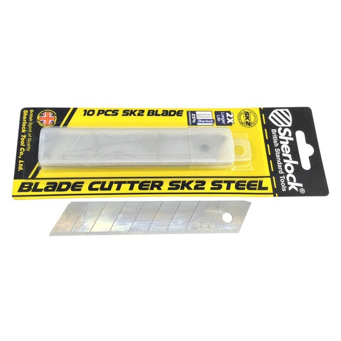 

ATKJaya- ISI PISAU SHERLOCK CUTTER (SK2 BLADE) (1 pack isi 10 pisau)