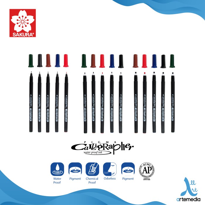 

ATKJaya- Pena Kaligrafi Sakura Pigma Calligrapher Pen