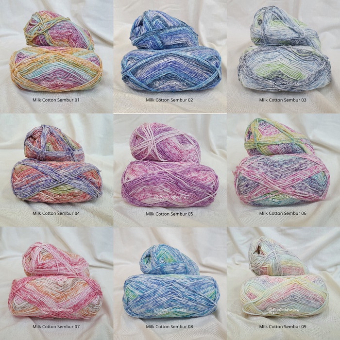 ATKJaya- Milk Cotton Sembur - Benang Rajut
