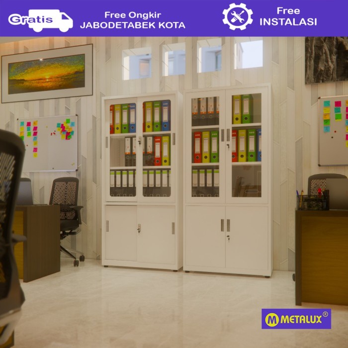

ATKJaya- METALUX BUZEN - Lemari Kantor/Arsip Metal Office Cabinet