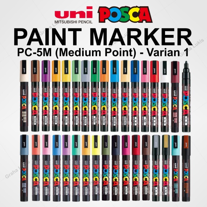 

ATKJaya- Uni Posca Paint Marker PC-5M Medium Point