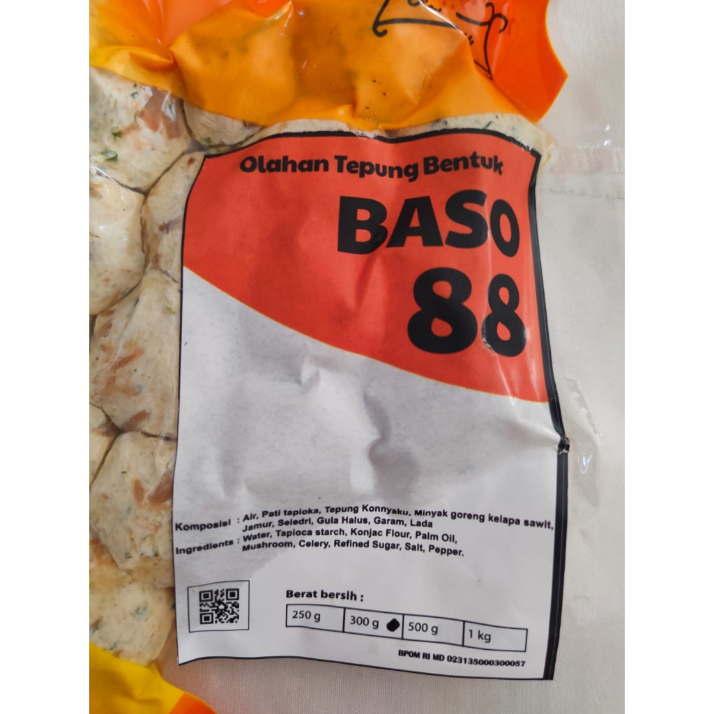 

Ruhuey Bakso Analog Bakso 88 Vegan Vegetarian 300gr Baso Jamur