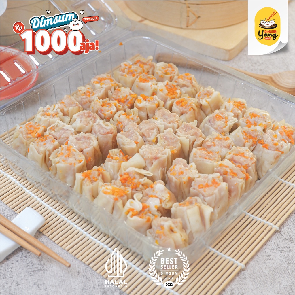 

Dimsum 1000an 100pcs UNTUK JUAL LAGI