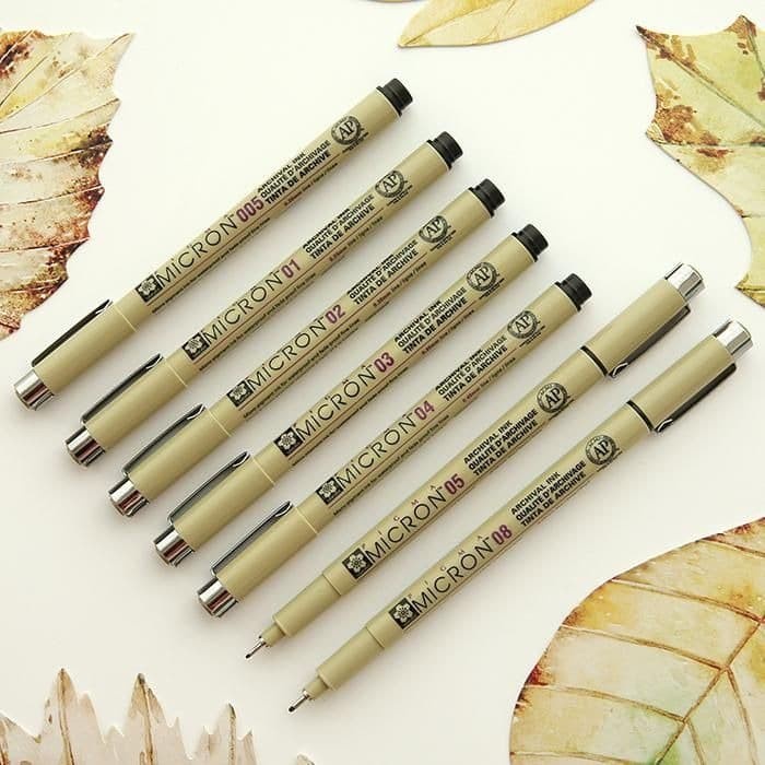 

ATKJaya- Sakura Pigma Micron Drawing Pen /Pulpen Gambar Hitam Murah Berkualitas