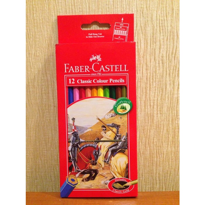 

ATKJaya- Pensil Warna Faber Castell - 12 Classic colour pencils