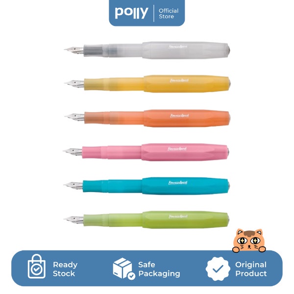 

KAWECO FROSTED SPORT FOUNTAIN PEN /PULPEN PREMIUM ORIGINAL JERMAN